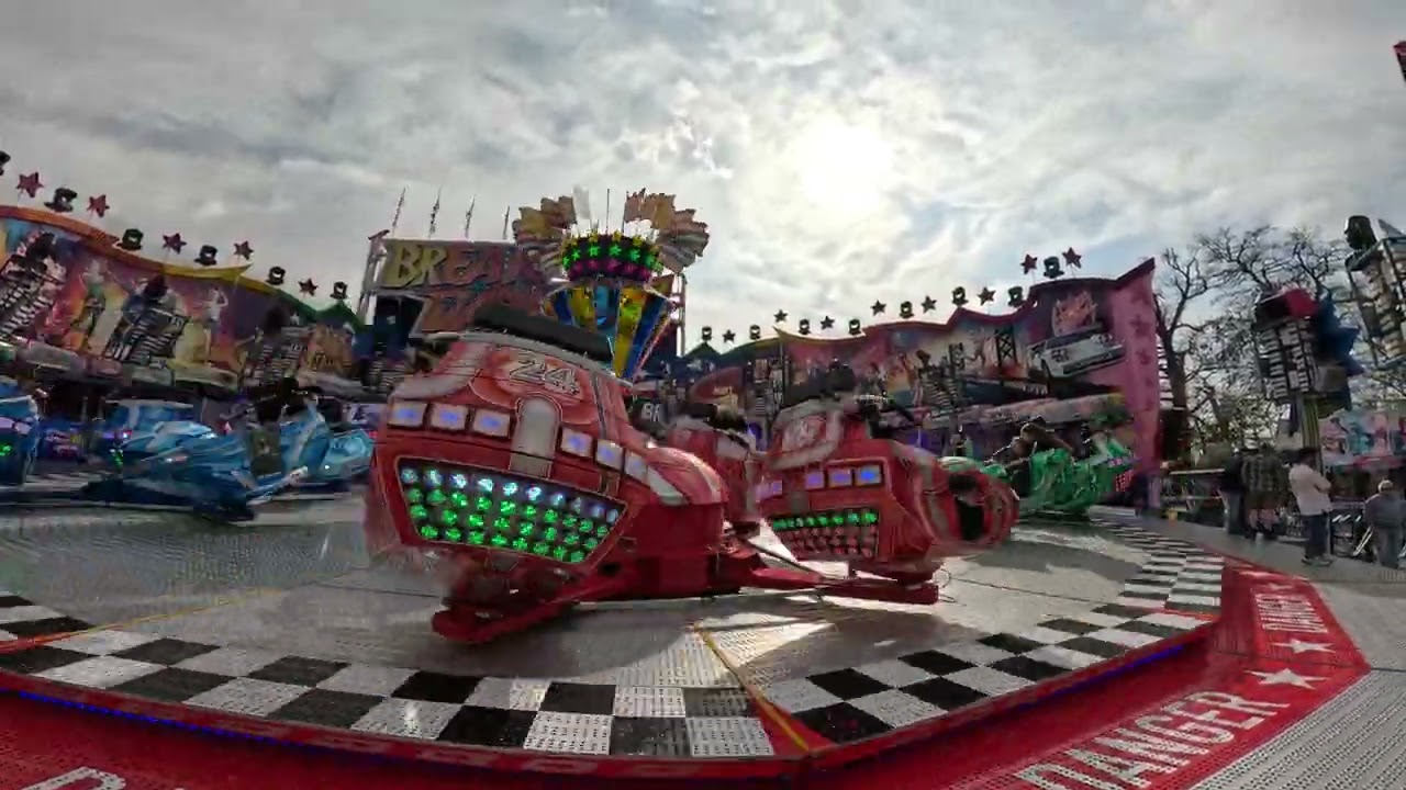 Breakdance No.1 von Kinzler/Rasch aus dem Würzburger Frühjahrsvolksfest 2025, ( Offride & Onride ).