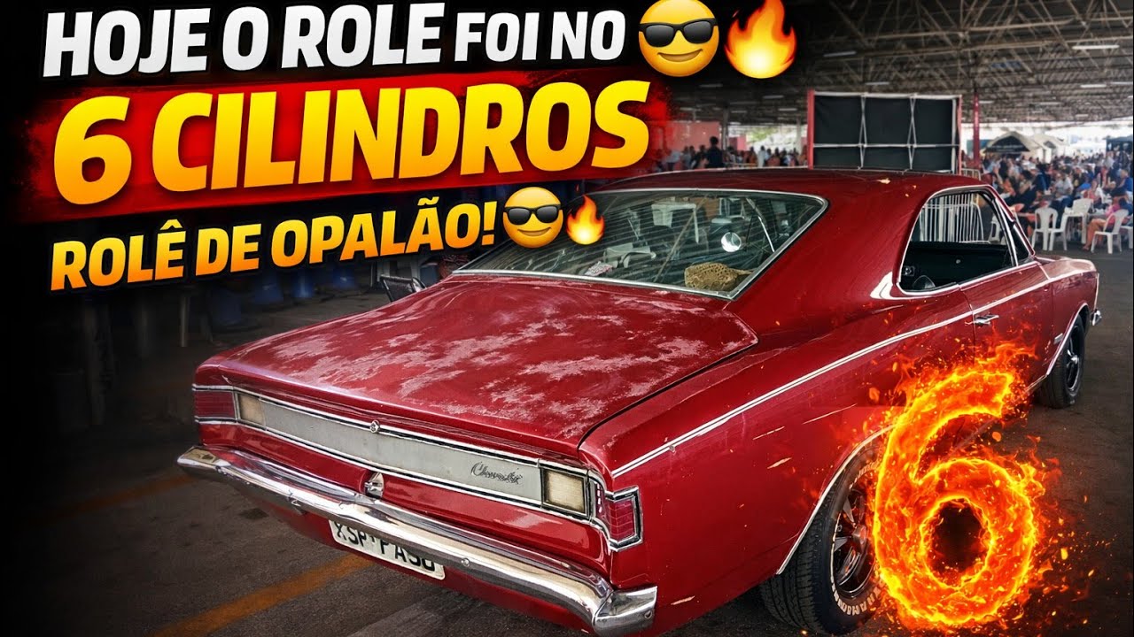 Rolê no 6 cilindros. Que ronco é esse?