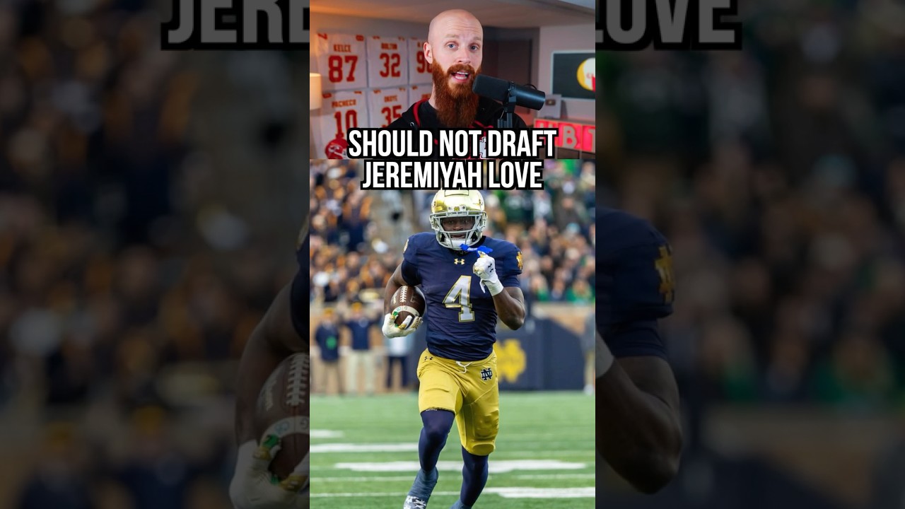 Here's why the Chiefs should NOT draft Jeremiyah Love...