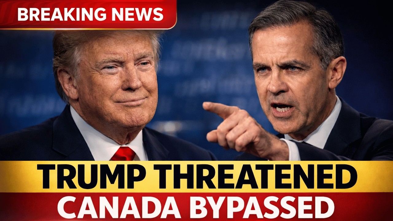 1 MIN AGO: Trump Threatened Canada. Carney Built This $262M Bypass Instead