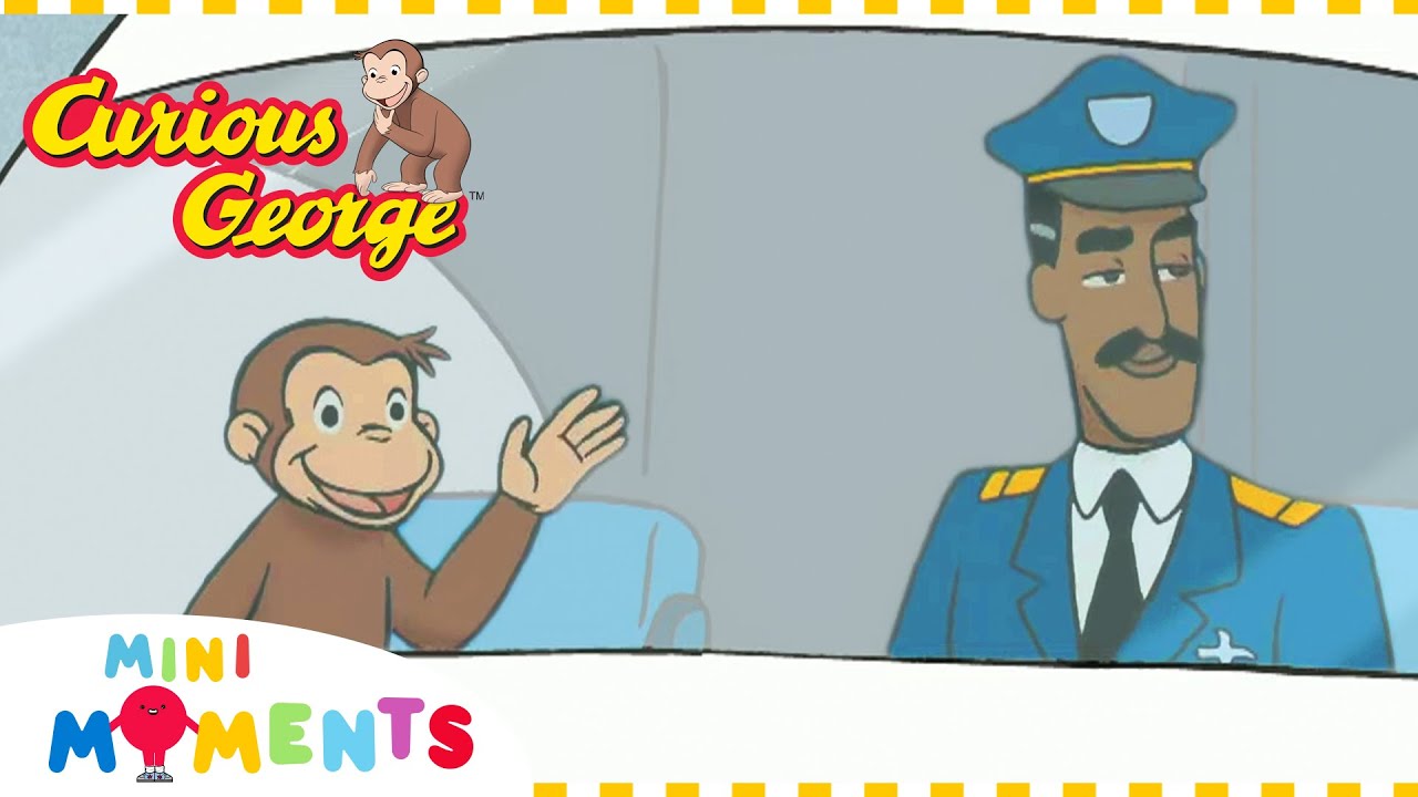 George Goes to the Airport ✈️ | Curious George | Compilation | Mini Moments