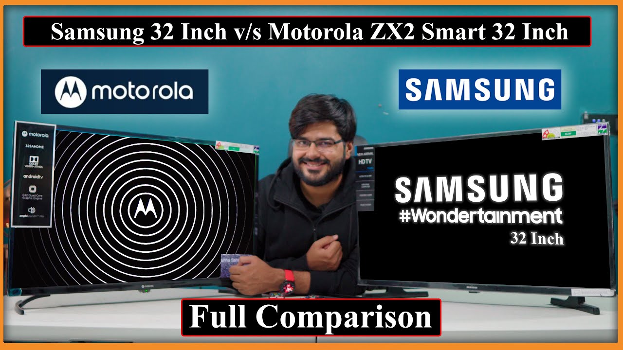 Motorola ZX2 Smart TV vs Samsung Wondertainment TV Full In Depth Comaprison