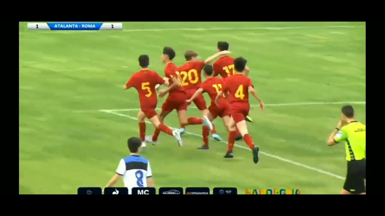 Atalanta 1-3 Roma U13(torneo mondiale Manlio Selis)