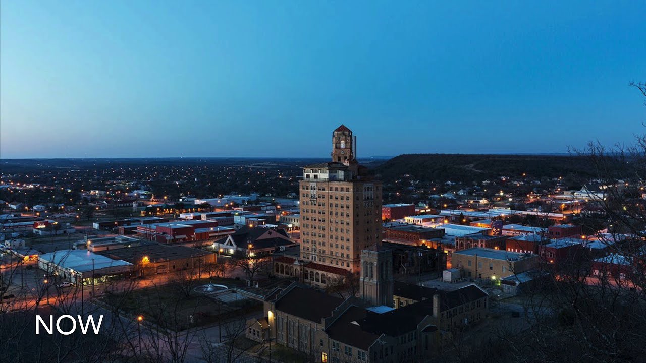 Baker Hotel Then and Now