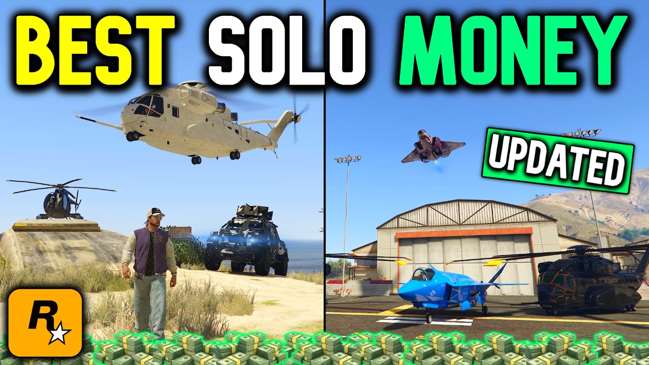 10 BEST WAYS To Make MILLIONS FAST *SOLO* In GTA Online