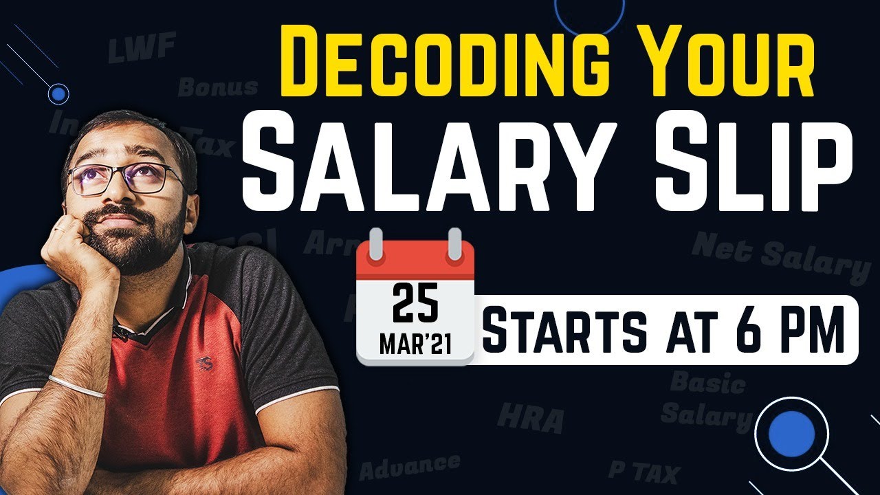Decoding Your Salary Slip #LearningMarathon2021