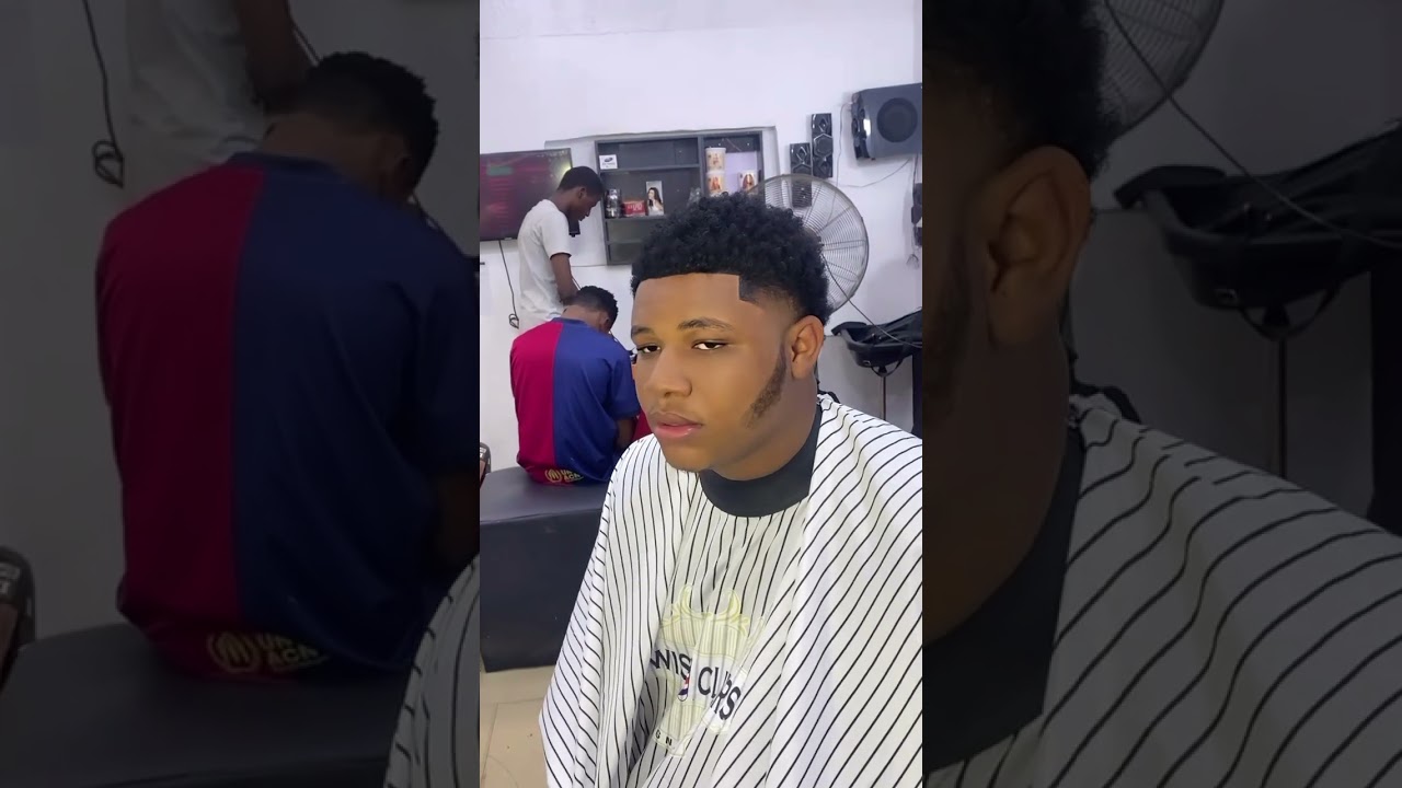 Sharp taper fade