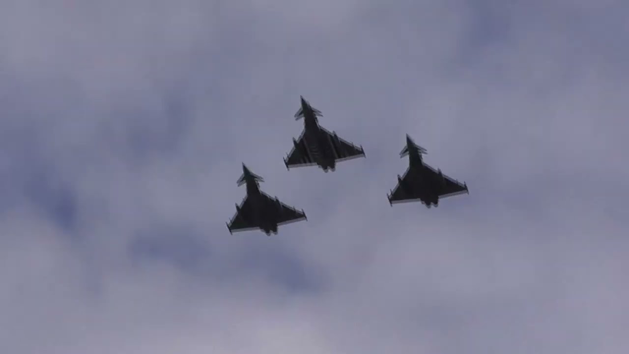 Trooping of the Colour Kings Birthday Flypast 2024