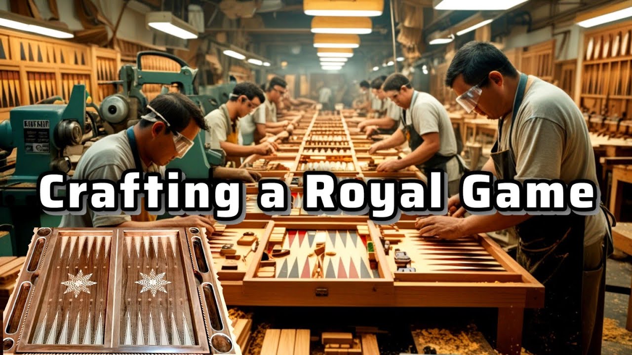 Sanandaj Backgammon: The Secret of Crafting Handicrafts and Royal Backgammon in a Sanandaj Workshop🎲