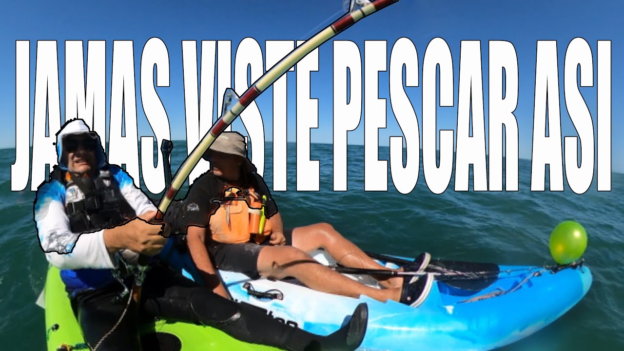kayak fishing: Pescando esta bestia jamás pasó esto / fishing videos