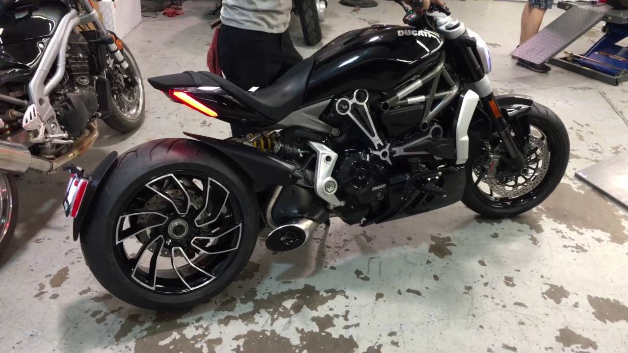 2016 Ducati X Diavel S Termignoni Exhaust - First Start - Eurotek Okc