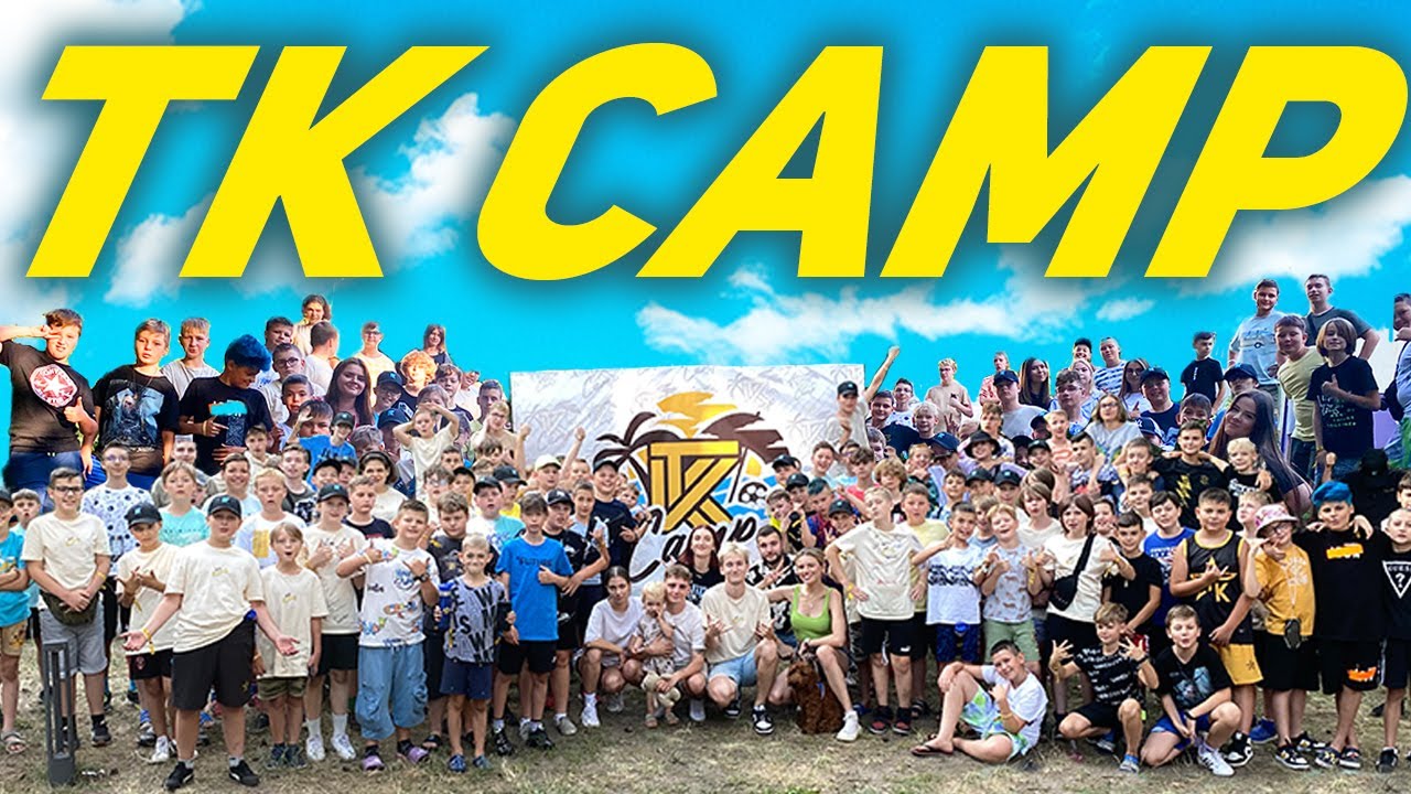 PIERWSZY OB&Oacute;Z z WIDZAMI! - TK CAMP 2022!🏝️
