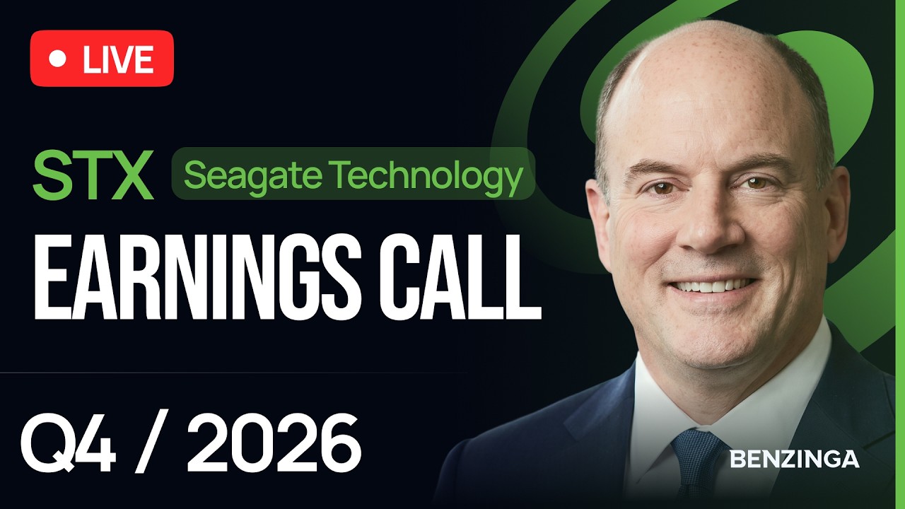 Seagate Technology Q4 FY26 Earnings Call | $STX | 🔴 WATCH LIVE