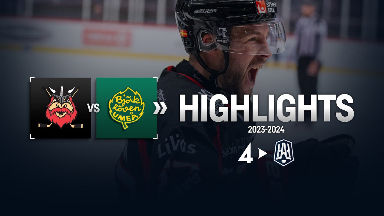 Nybro Vikings vs. Björklöven - Highlights 15/1
