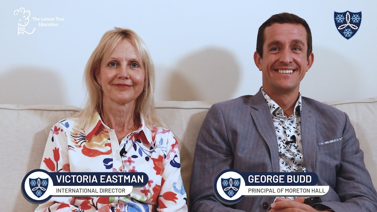 Hoy nos visita: Victoria Eastman (International director) y George Budd (Principal) de Moreton Hall