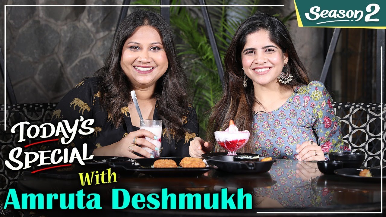 Today's Special EP 63 Amruta Deshmukh | Celebrity Chat Show | Rajshri Marathi