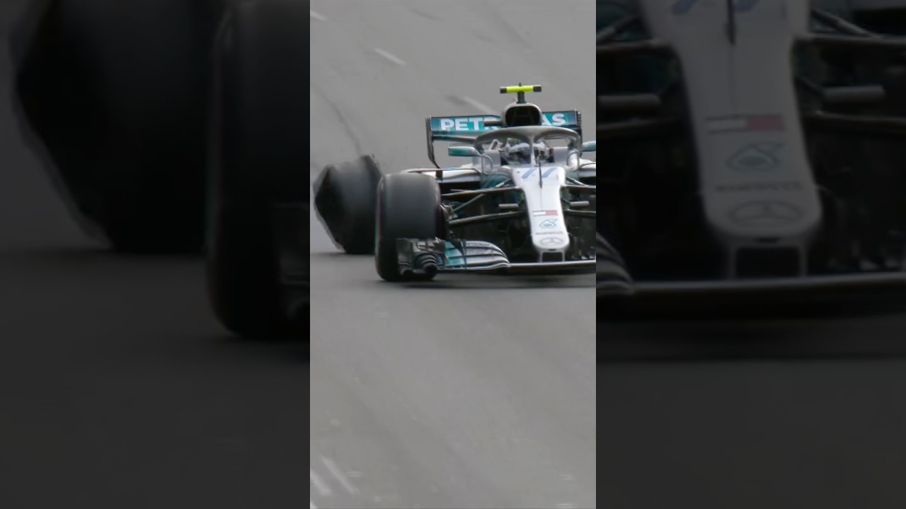 «HAMILTON TAKES THE LEAD AT BAKU GP AFTER THE BOTTAS PUNCTURE” 😱🇦🇿 
