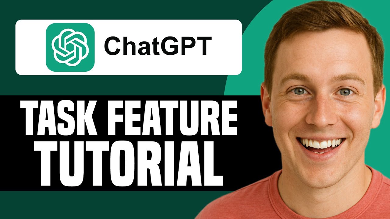 How To Use ChatGPT Scheduled Tasks For Beginners | ChatGPT Task Feature Tutorial 2025