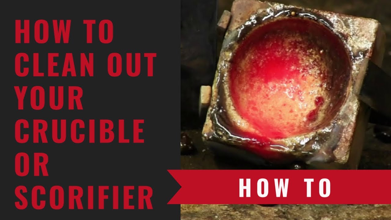 How to Clean Out a Crucible - Melting Down Gold and Silver