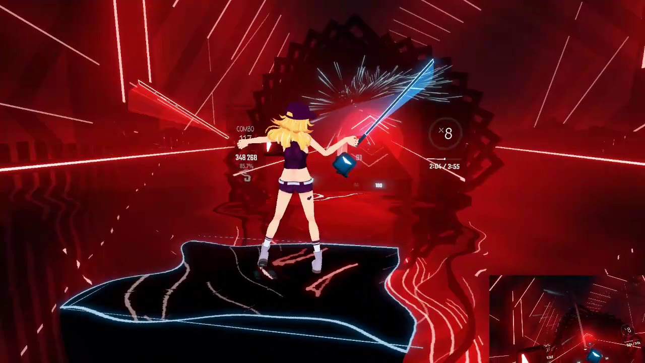 BeatSaber - Giga-P - Bring It On '劣等上等'  [FullBodyTracking]