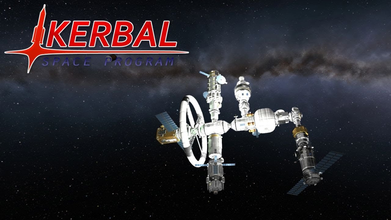 KSP - Station Lunaire en cours