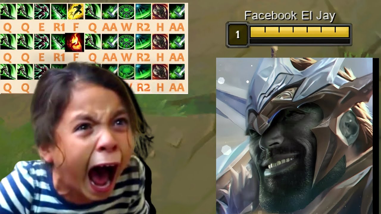 EL MAIN GAREN VS MAIN RIVEN | MECANICAS 😈 @ElMainGaren