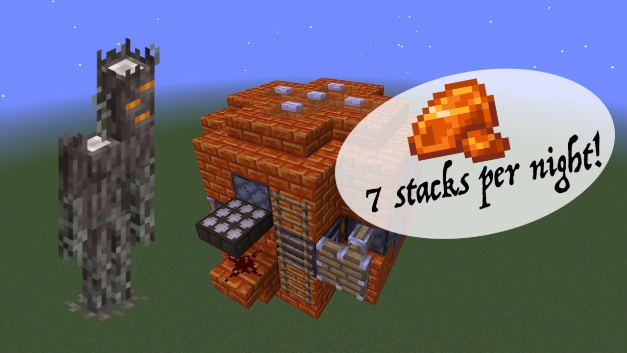 Resin Farm (Compact/Efficient/Fully-Automatic) for Minecraft Bedrock