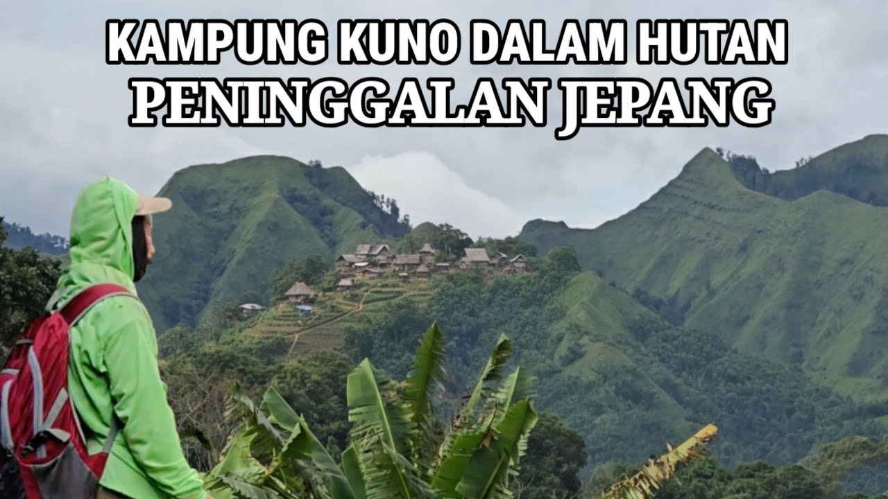 Viral !! Ikuti Mbah Mardi Dari Belakang Ditunjukkan Perkampungan Kuno Dalam Hutan Peninggalan Jepang