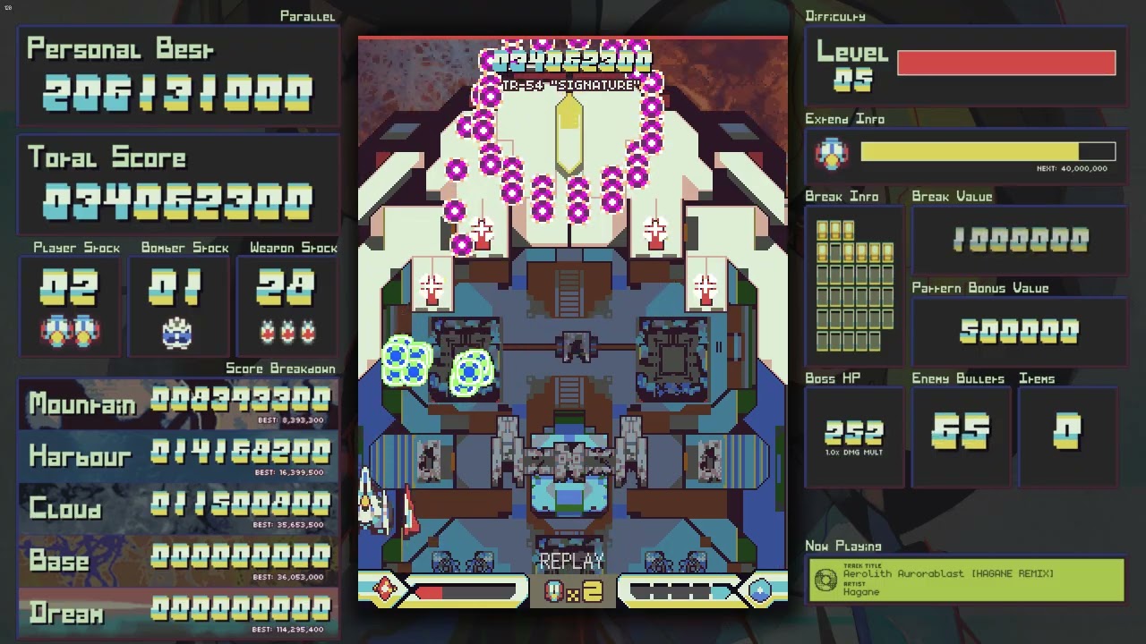 BLUE REVOLVER DOUBLE ACTION: Parallel Dee(Pierce Lancer) 206M