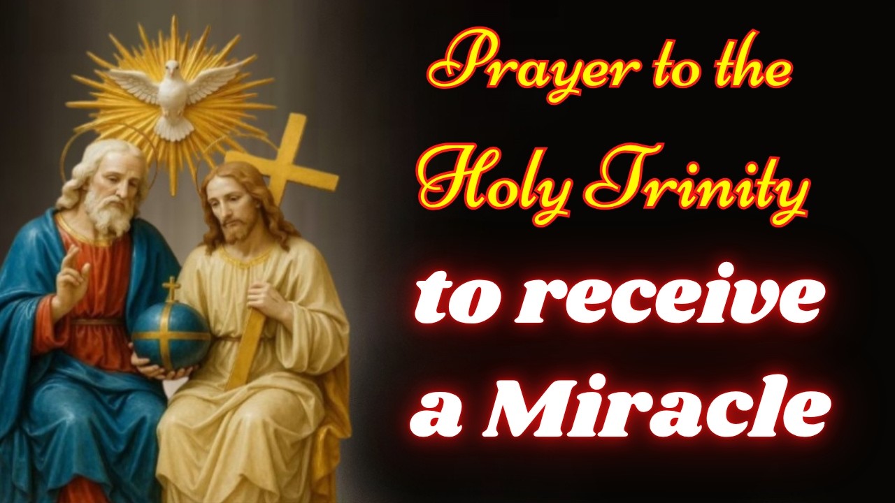 🙏Молитва СВЯТОЙ ТРОИЦЕ, чтобы получить Чудо🙌