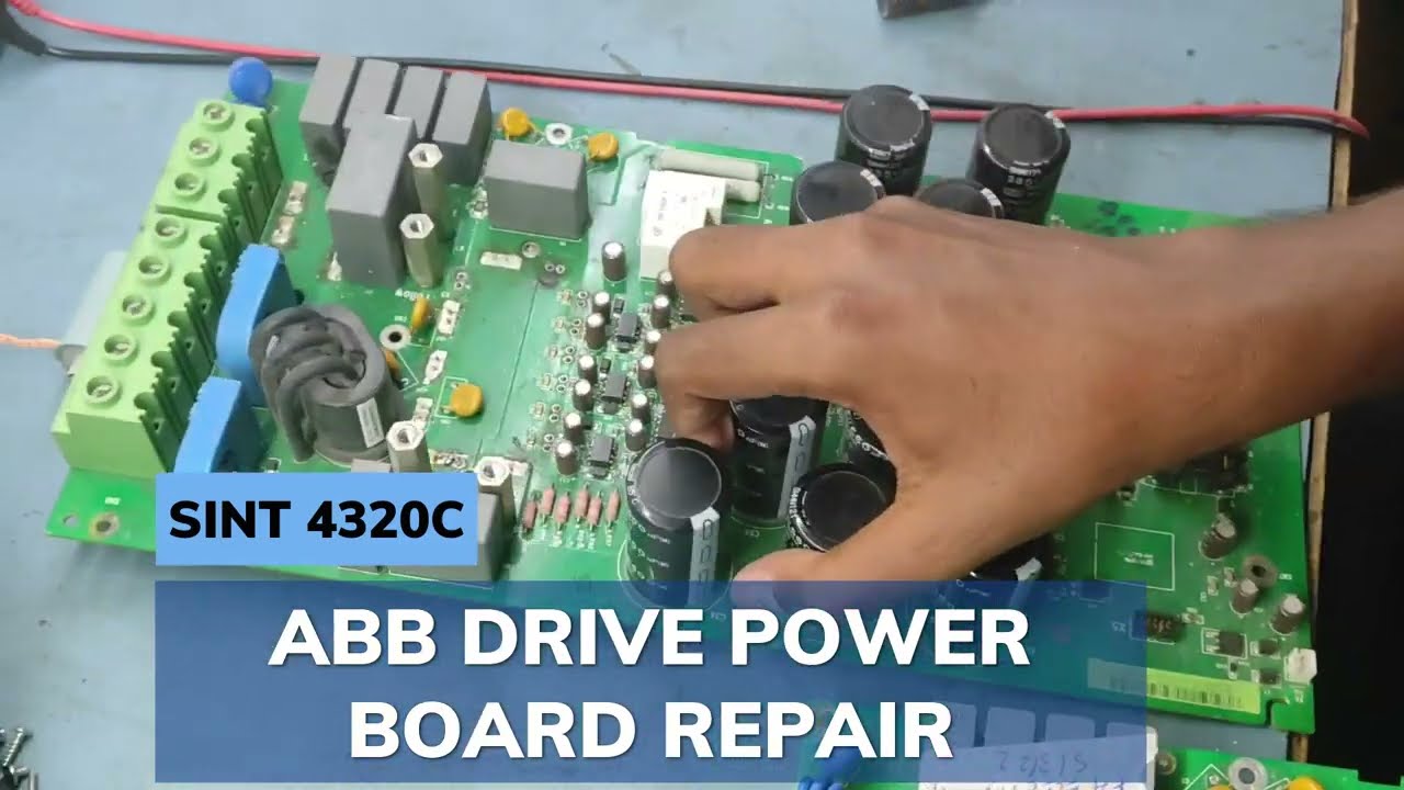 ABB Drive Power Board REPAIR (SINT 4320C) | Service | Fix faults | Not working|