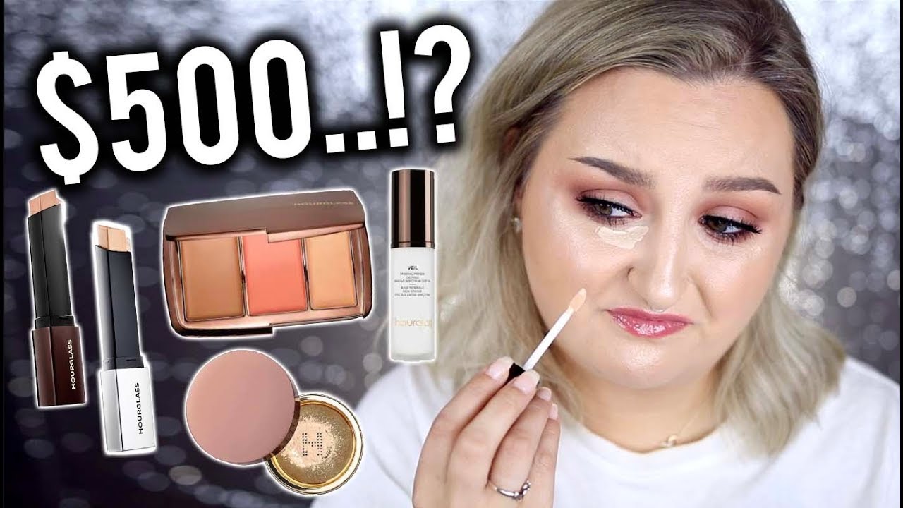 I TRIED $500 WORTH OF HOURGLASS MAKEUP .. WORTH IT?