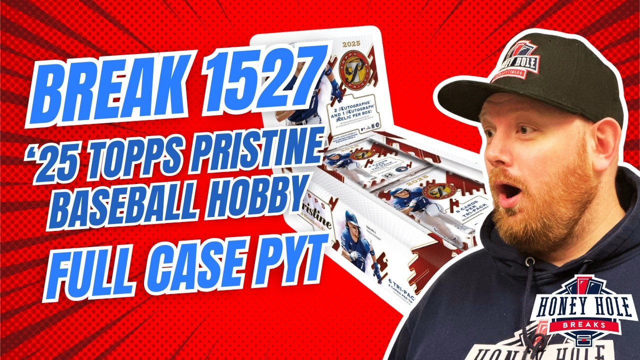 THE BOUNTY!!! FULL CASE 2025 Topps Pristine Baseball Hobby - 6-Box PYT Break #1527