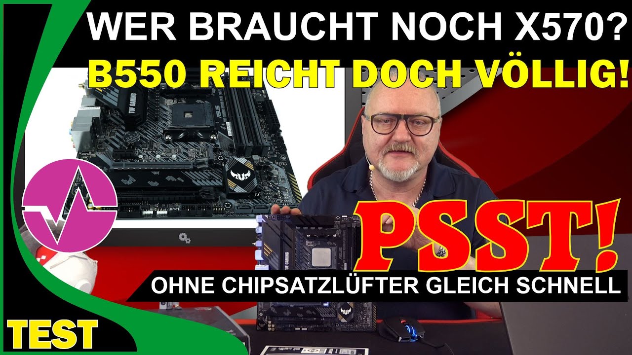 Wer braucht noch X570? B550 reicht völlig! Asus TUF Gaming B550M vs. X570 Plus | Viele Benchmarks!