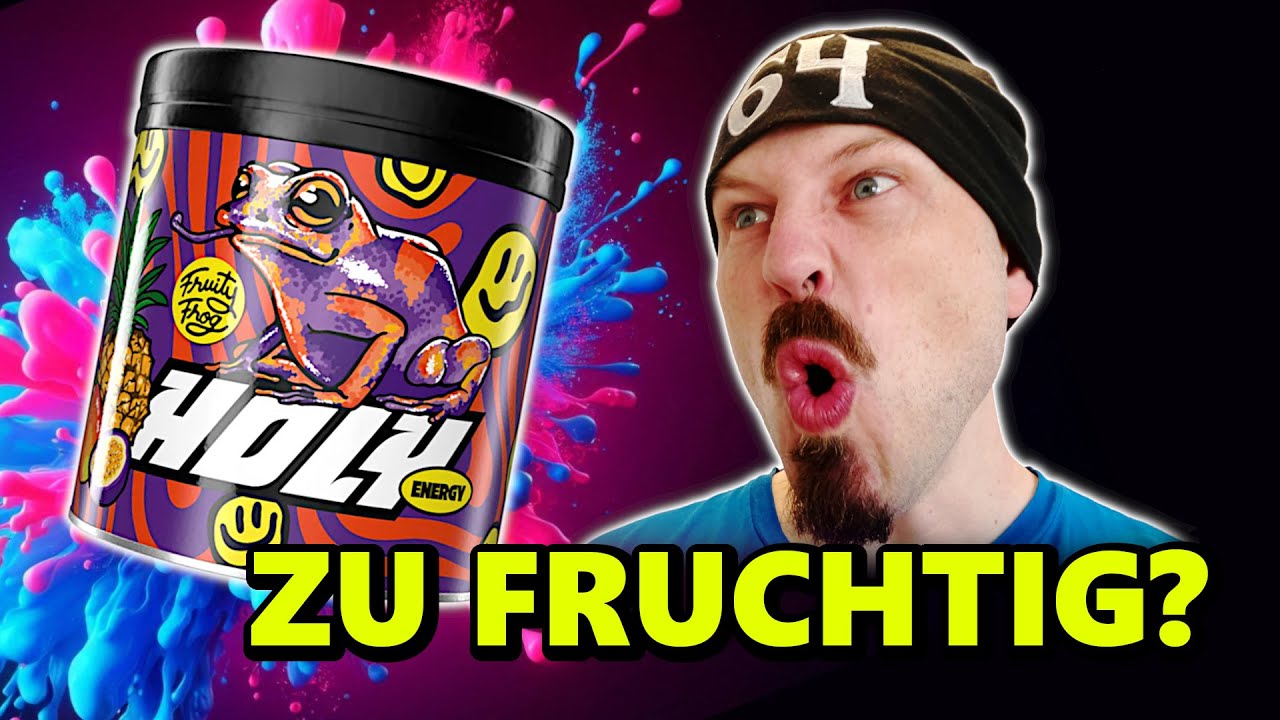 Wie fruchtig ist Holy Energy Fruity Frog 🐸 Extrem ehrlicher Test