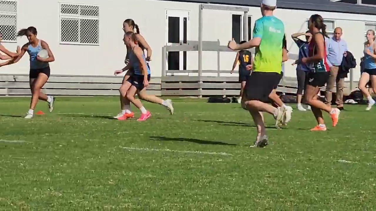 Secondary School Girls Touch Champs semi final 2026 Mags vs Westlake 