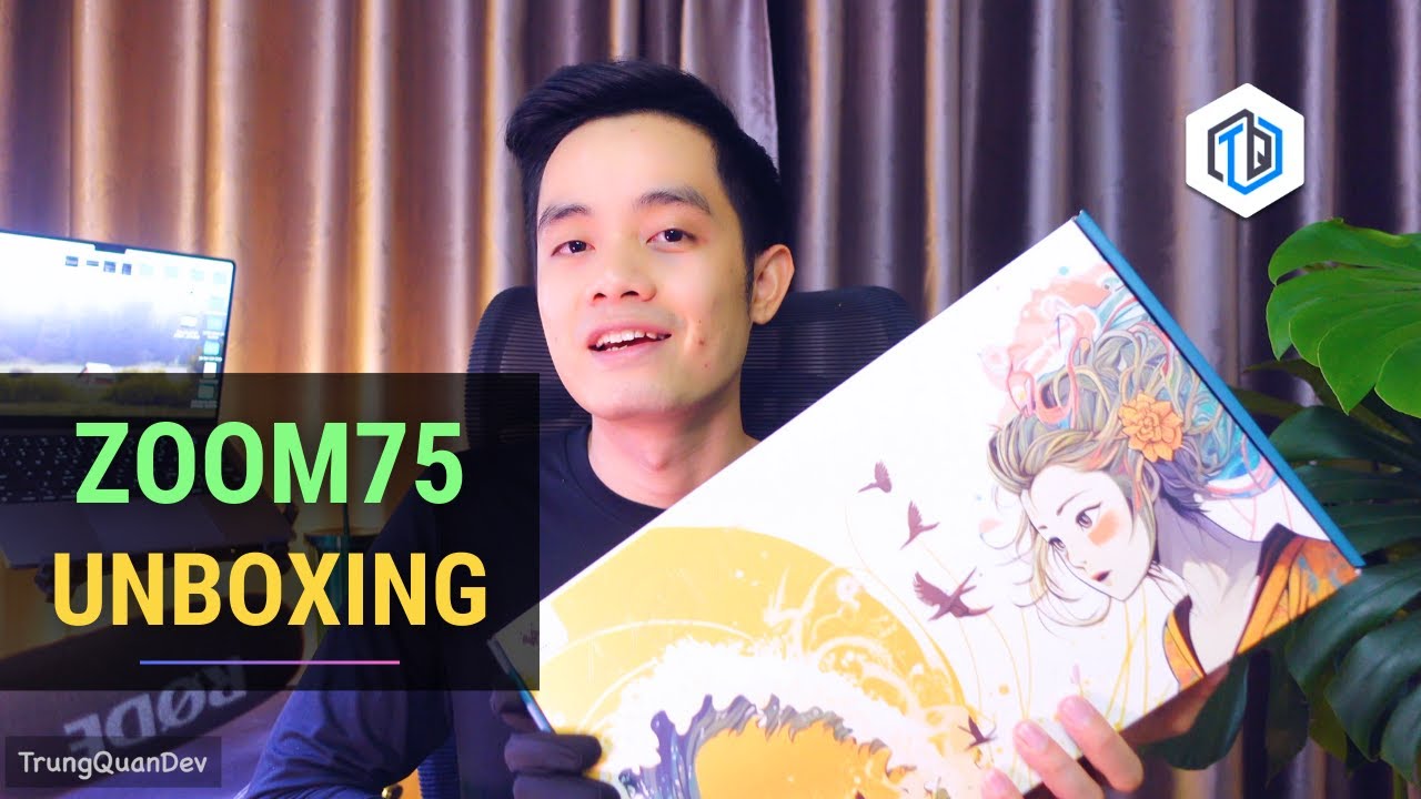 Meletrix Zoom75 Unboxing | Mở hộp chiếc bàn phím cơ cực đẹp này cùng với mình | #trungquandev