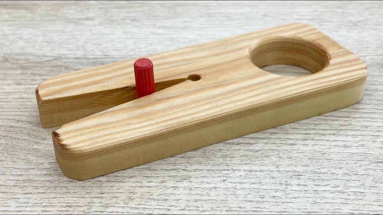Create this amazing woodworking tool in 4 minutes
