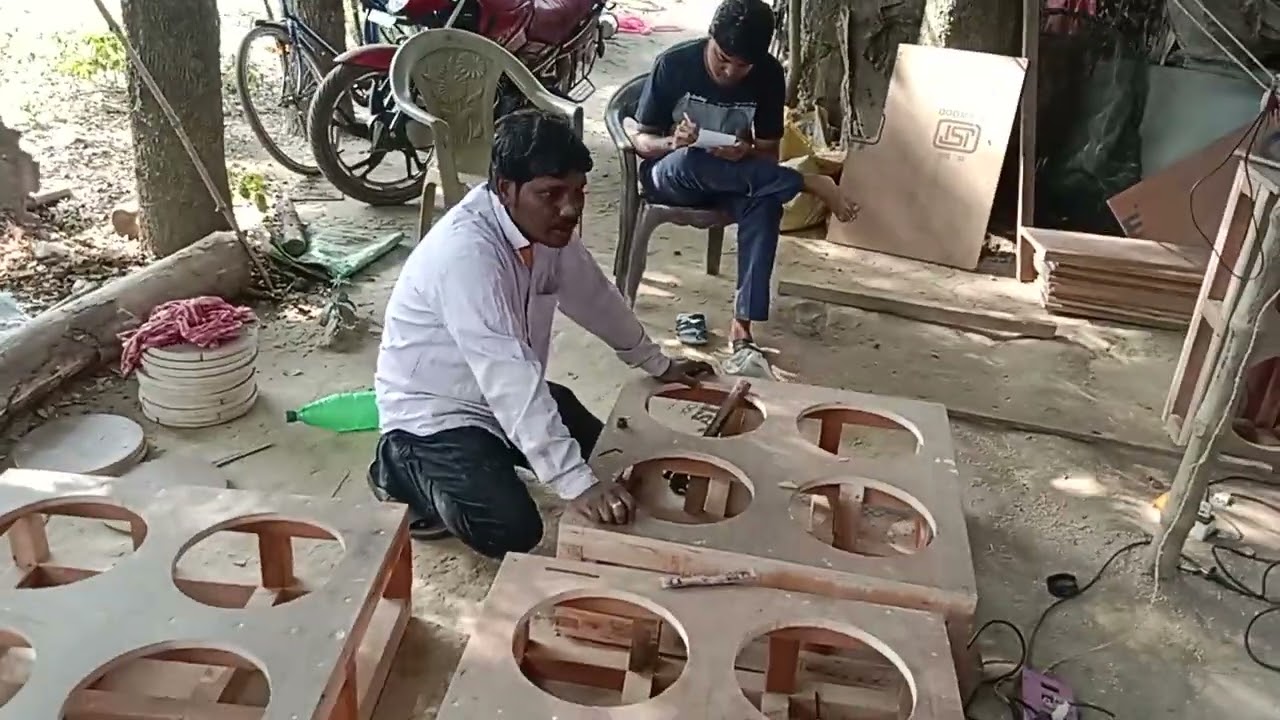 খোকন মিস্ত্রির হাতে নতুন 16 কেবিনেট তৈরি হচ্ছে ডেক মিস্ত্রি প্রীতম সেটিং করবে