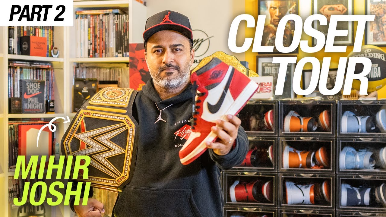 Closet Tour - Exploring Mr. Mihir Joshi's Incredible Sneaker Collection - Part 2