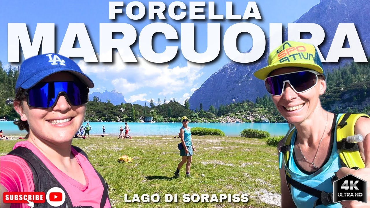 Lago di Sorapiss - Dalla FORCELLA MARCUOIRA - Sentiero 216