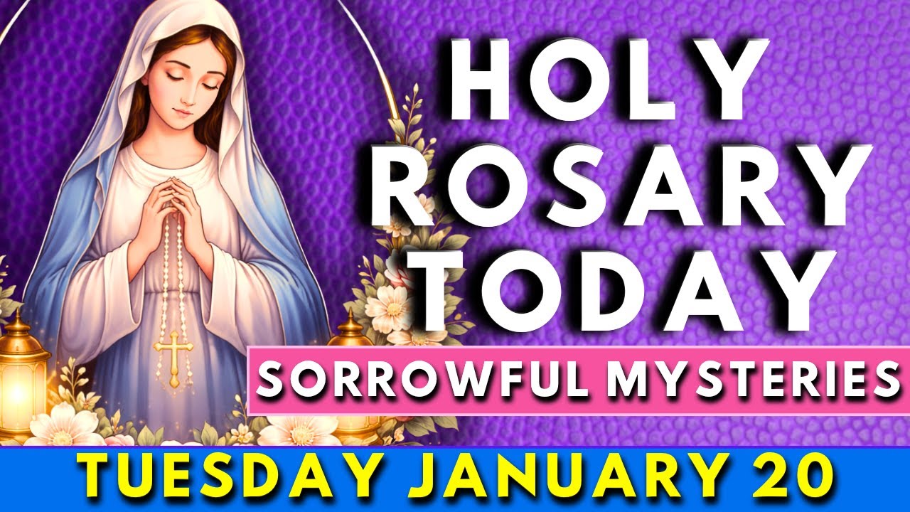 Short Holy Rosary of today Tuesday January 20 2026🌵Sorrowful Mysteries🌵 Rosary to the Virgin Mary🌵
