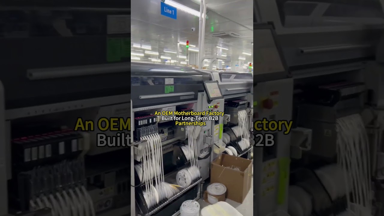 An OEM Motherboard Factory Built for Long-Term B2B Partnerships