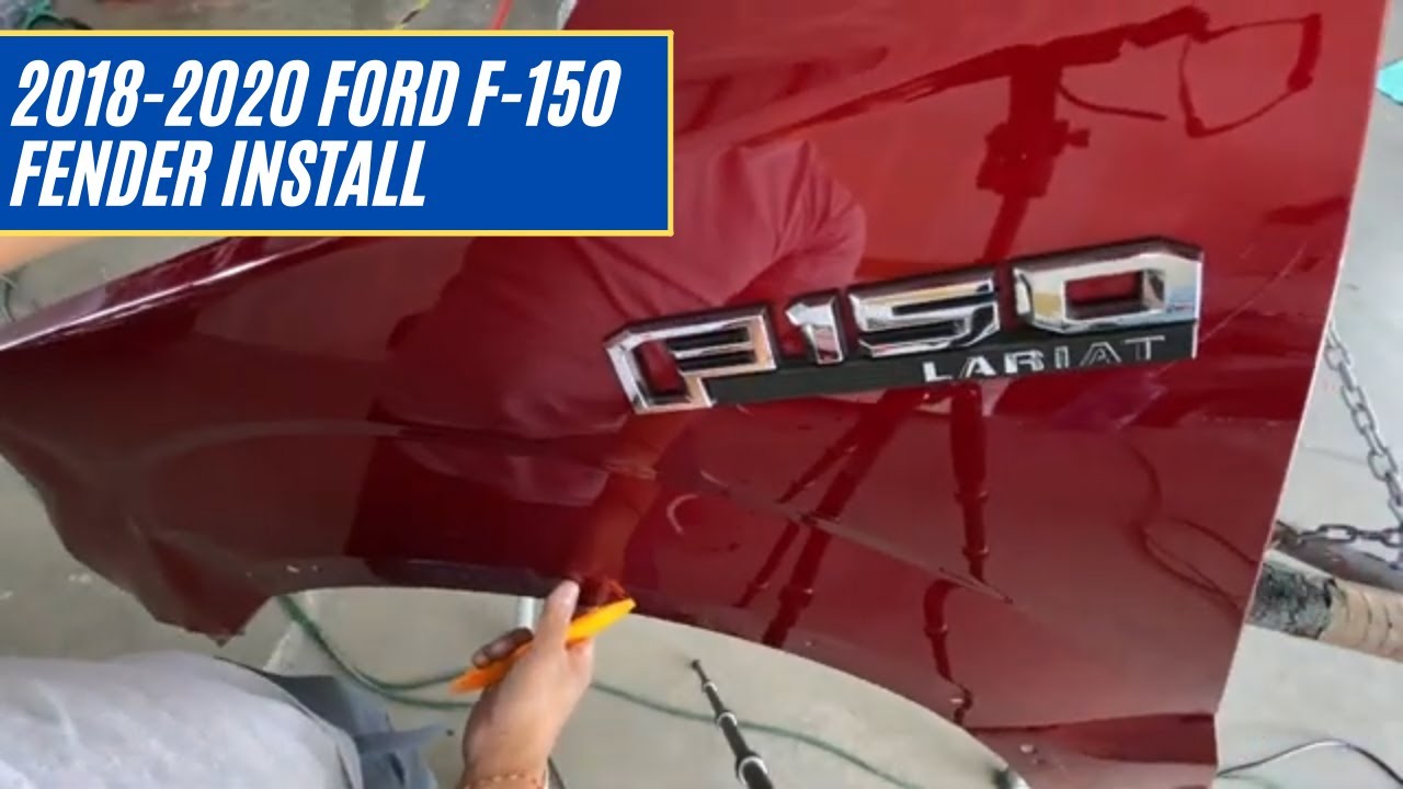 2015-2020 Ford F150 Lariat Fender Installation with Fender Flare | ReveMoto