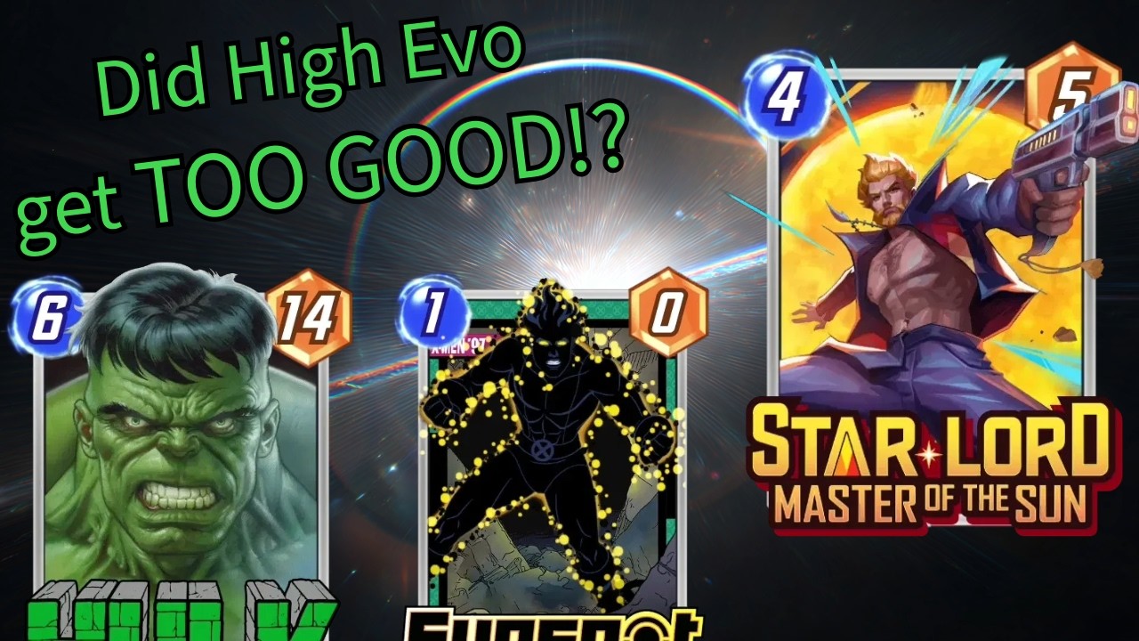 The new STRONGEST SEASON PASS card!? High Evo Star Lord is here! - Marvel Snap Deck Highlight
