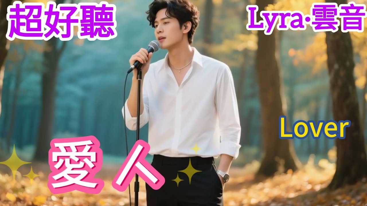 Lyra·雲音 翻唱 超好聽 |《愛人》| 原唱:鄧麗君 | 男聲版 | 經典老歌 | 聽一次就難忘 | 請愛著我，請再愛著我，甜蜜的感覺吸引我 | Beautiful | 