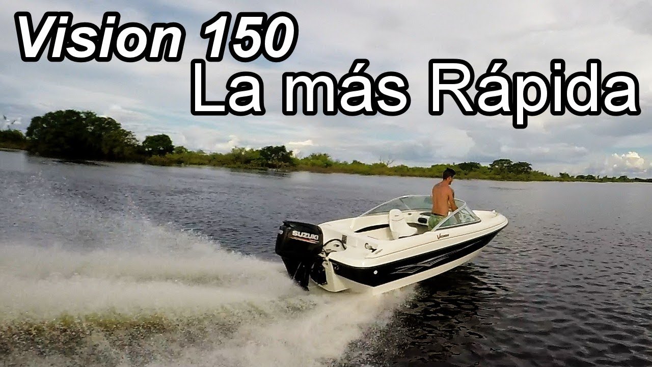 Lancha Vision 150 Suzuki 60 hp Pata Común