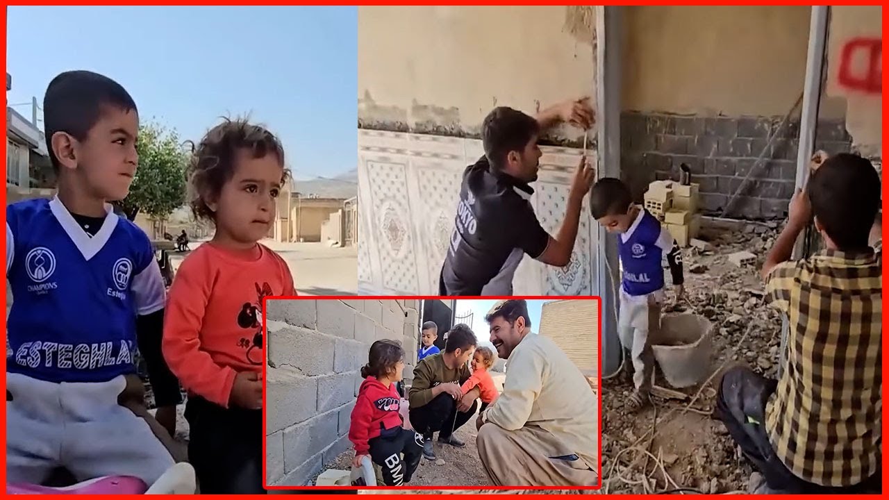 Nomadic Life: Kitchen Tiling Progress & Traditional Cooking by Narges