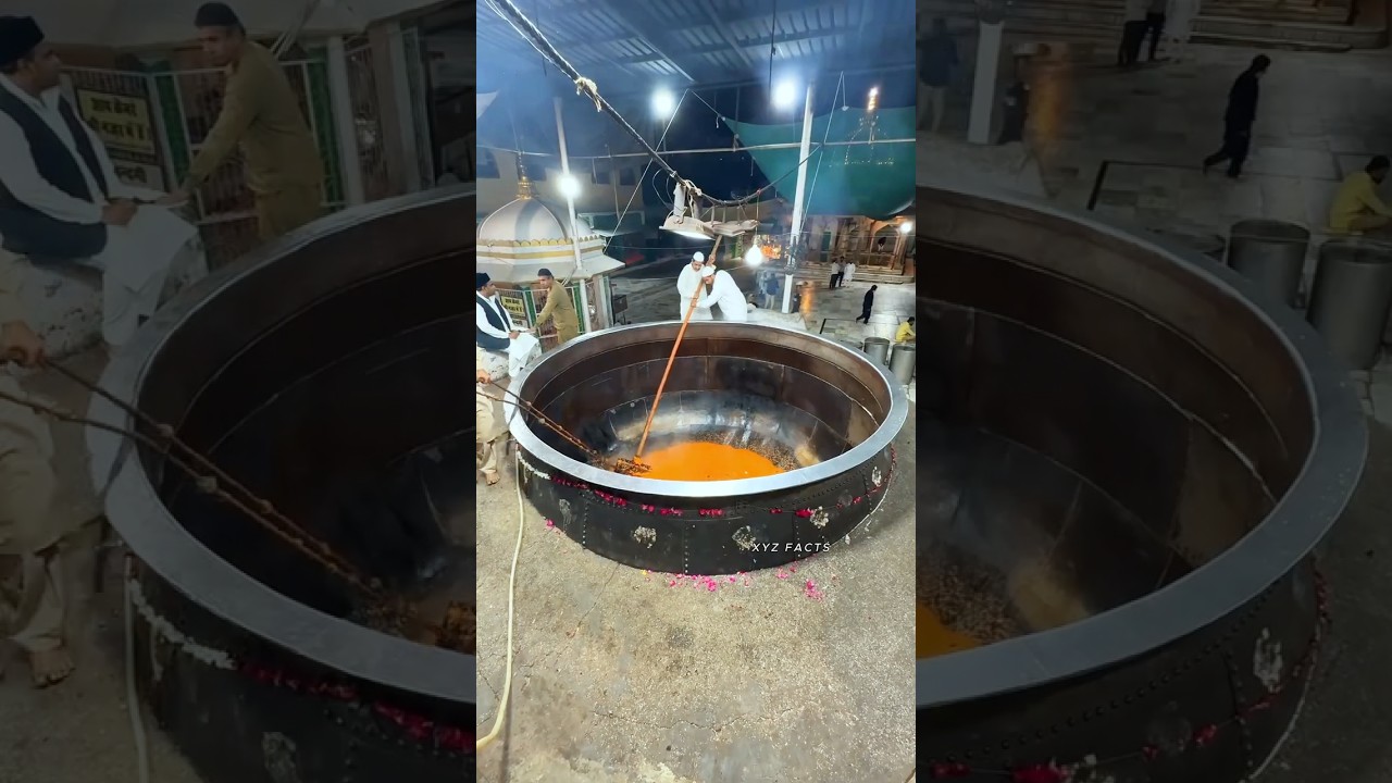 World's Largest Cooking Pot at Ajmer Sharif.