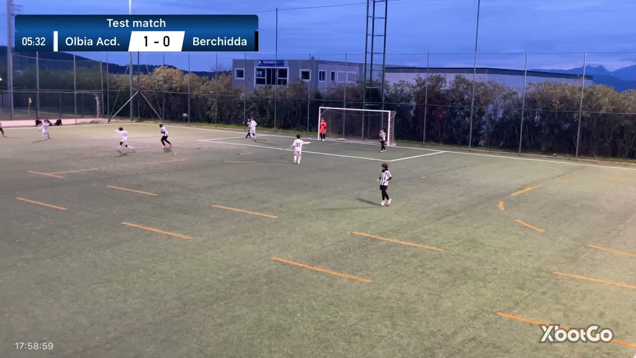 Test Match Olbia Academy VS Berchidda 1 Tempo